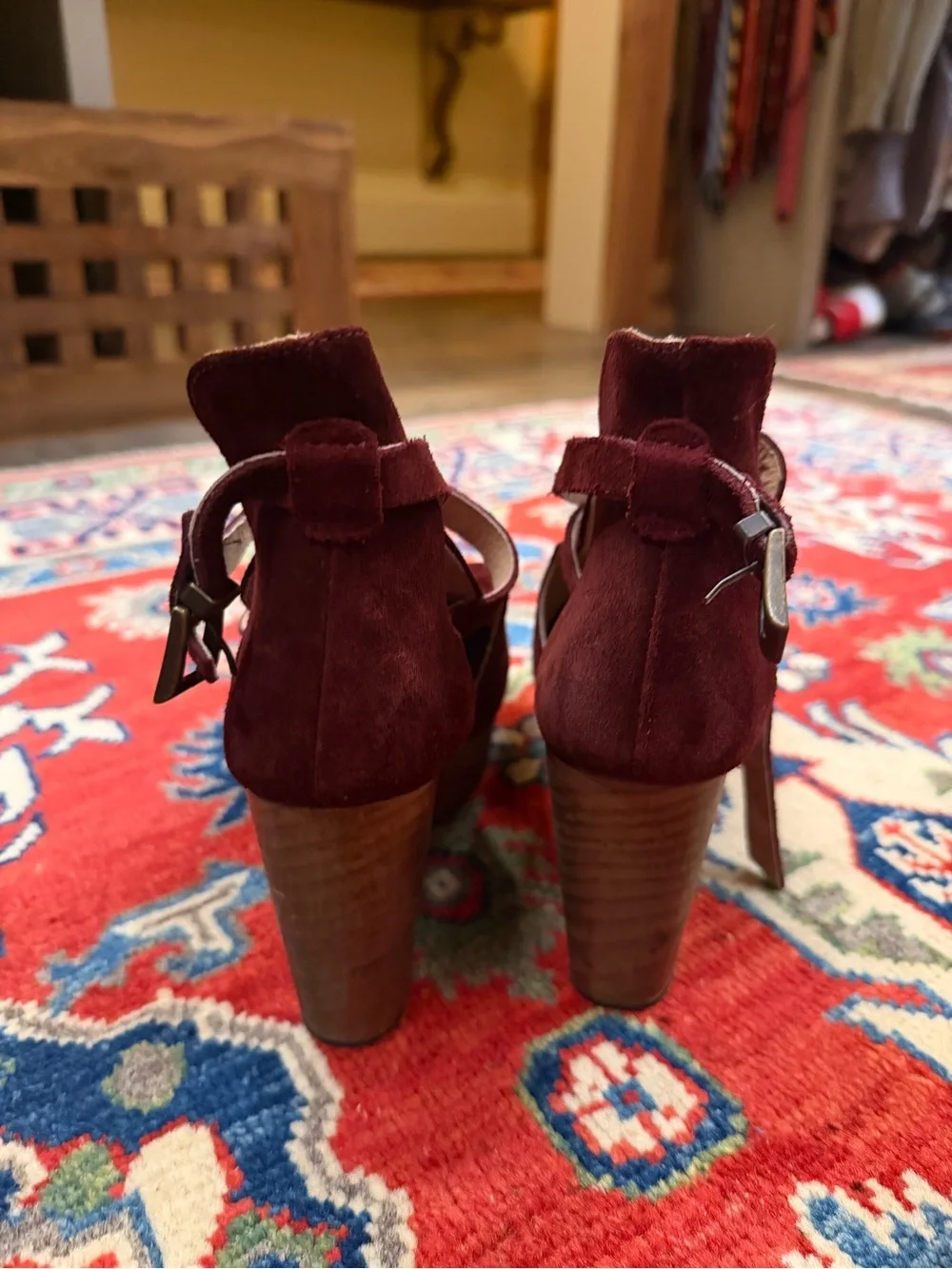 Free People stylish burgundy